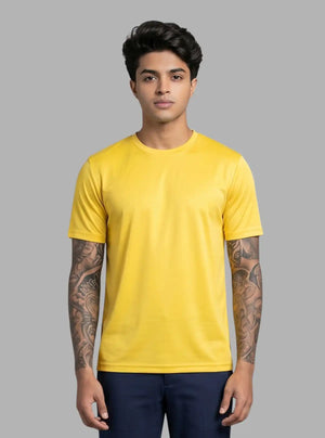 Promo Thread Dri Fit Polyester 110 GSM Round Neck T-Shirt for Men