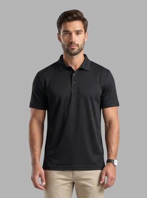 Promo Thread 240 GSM Cotton Polo T-Shirts for Men | Premium Regular Fit Cotton Polo
