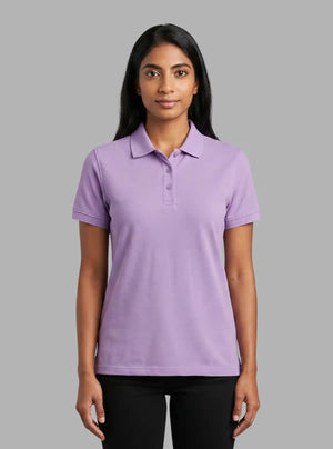 Promo Thread 240 GSM Cotton Polo T-Shirts for Women Soft Touch Premium Wear