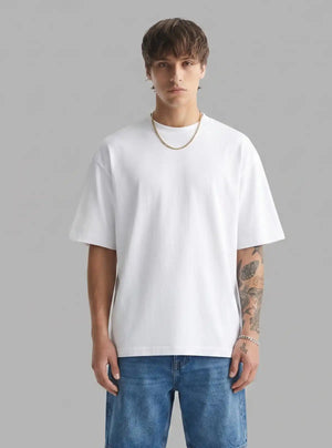 Promo Thread 220 GSM Cotton Oversized T-Shirts for Men | Premium Soft Fit Tee