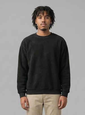 Promo Thread 320 GSM Fleece Cotton Round Neck Sweatshirt for Men