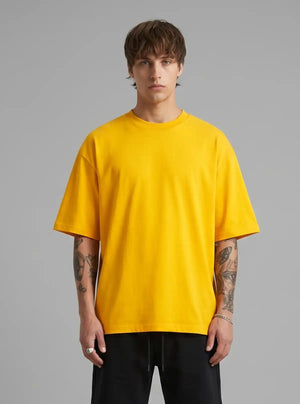 Promo Thread 220 GSM Cotton Oversized T-Shirts for Men | Premium Soft Fit Tee