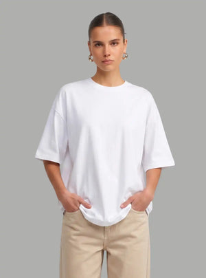Promo Thread 220 GSM Cotton Oversized T-Shirts for Women | Premium Soft Fit Tee