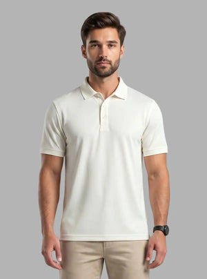 Promo Thread 240 GSM Cotton Polo T-Shirts for Men | Premium Regular Fit Cotton Polo