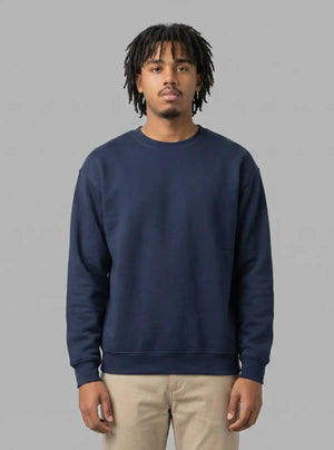 Promo Thread 320 GSM Fleece Cotton Round Neck Sweatshirt for Men