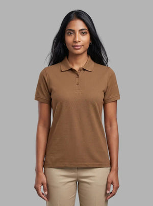 Promo Thread 240 GSM Cotton Polo T-Shirts for Women Soft Touch Premium Wear