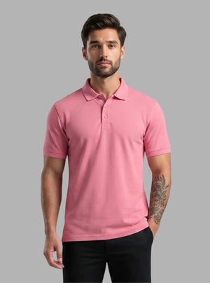 Promo Thread 240 GSM Cotton Polo T-Shirts for Men | Premium Regular Fit Cotton Polo