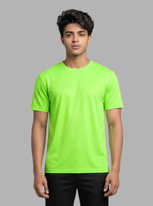 Promo Thread Dri Fit Polyester 110 GSM Round Neck T-Shirt for Men