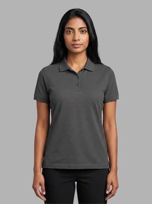 Promo Thread 240 GSM Cotton Polo T-Shirts for Women Soft Touch Premium Wear