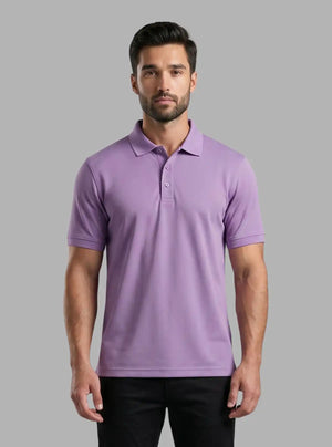 Promo Thread 240 GSM Cotton Polo T-Shirts for Men | Premium Regular Fit Cotton Polo