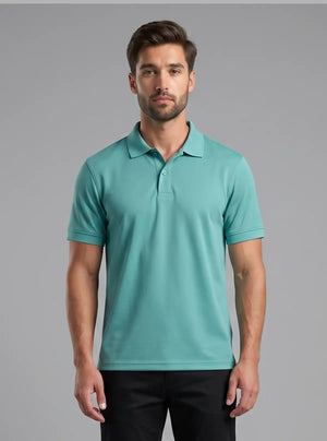 Promo Thread 240 GSM Cotton Polo T-Shirts for Men | Premium Regular Fit Cotton Polo