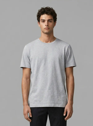 Promo Thread 180 GSM Cotton Round Neck T-Shirts for Men | Regular Fit Soft Cotton Tee