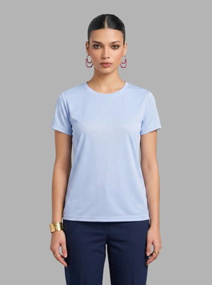 Promo Thread Dri Fit Round Neck 110 GSM Polyester T-Shirts for Women
