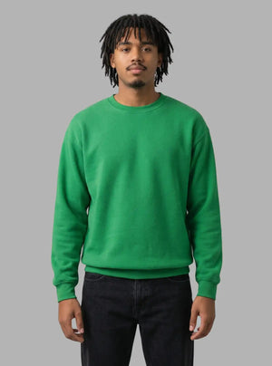 Promo Thread 320 GSM Fleece Cotton Round Neck Sweatshirt for Men