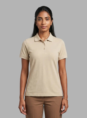 Promo Thread 240 GSM Cotton Polo T-Shirts for Women Soft Touch Premium Wear