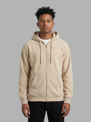 Promo Thread 320 GSM Fleece Cotton Zipper Hoodies for Men