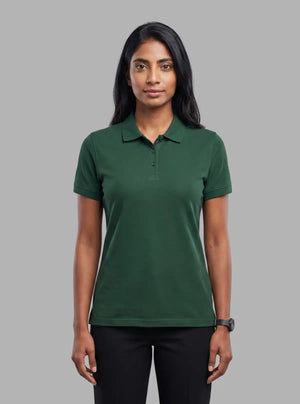 Promo Thread 240 GSM Cotton Polo T-Shirts for Women Soft Touch Premium Wear