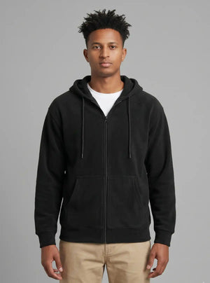 Promo Thread 320 GSM Fleece Cotton Zipper Hoodies for Men
