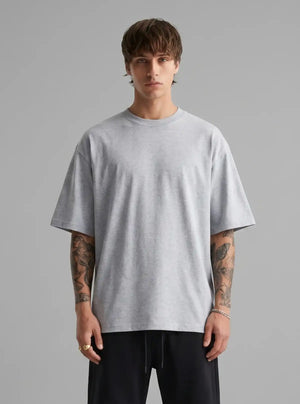 Promo Thread 220 GSM Cotton Oversized T-Shirts for Men | Premium Soft Fit Tee