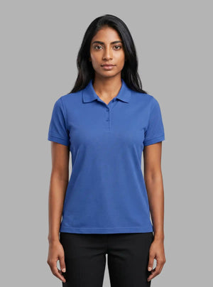 Promo Thread 240 GSM Cotton Polo T-Shirts for Women Soft Touch Premium Wear