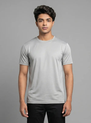 Promo Thread Dri Fit Polyester 110 GSM Round Neck T-Shirt for Men
