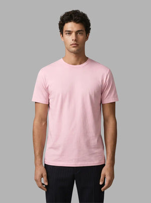 Promo Thread 180 GSM Cotton Round Neck T-Shirts for Men | Regular Fit Soft Cotton Tee