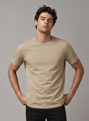 Promo Thread 180 GSM Cotton Round Neck T-Shirts for Men | Regular Fit Soft Cotton Tee