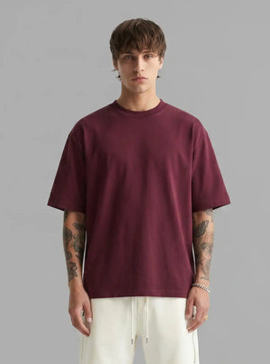 Promo Thread 220 GSM Cotton Oversized T-Shirts for Men | Premium Soft Fit Tee