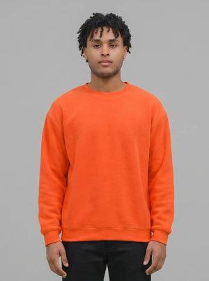 Promo Thread 320 GSM Fleece Cotton Round Neck Sweatshirt for Men