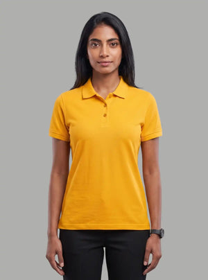 Promo Thread 240 GSM Cotton Polo T-Shirts for Women Soft Touch Premium Wear