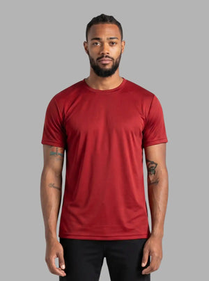 Promo Thread Saleena Dri Fit Polyester 160 GSM Round Neck T-Shirt for Men
