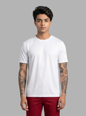 Promo Thread Dri Fit Polyester 110 GSM Round Neck T-Shirt for Men