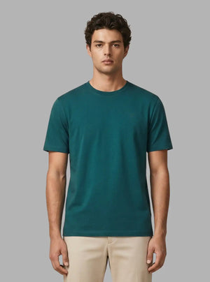 Promo Thread 180 GSM Cotton Round Neck T-Shirts for Men | Regular Fit Soft Cotton Tee
