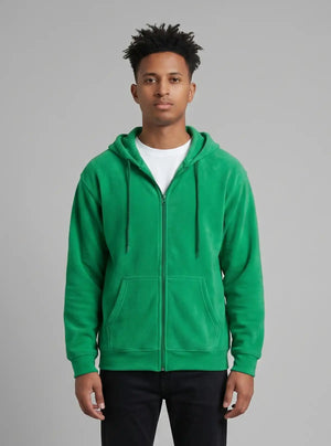 Promo Thread 320 GSM Fleece Cotton Zipper Hoodies for Men