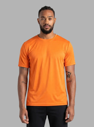 Promo Thread Saleena Dri Fit Polyester 160 GSM Round Neck T-Shirt for Men