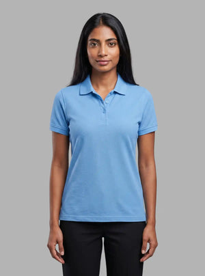 Promo Thread 240 GSM Cotton Polo T-Shirts for Women Soft Touch Premium Wear