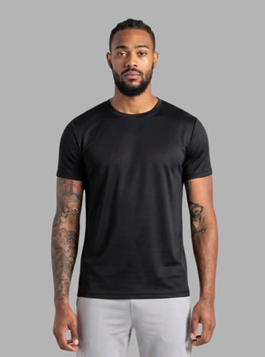 Promo Thread Saleena Dri Fit Polyester 160 GSM Round Neck T-Shirt for Men
