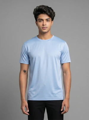 Promo Thread Dri Fit Polyester 110 GSM Round Neck T-Shirt for Men