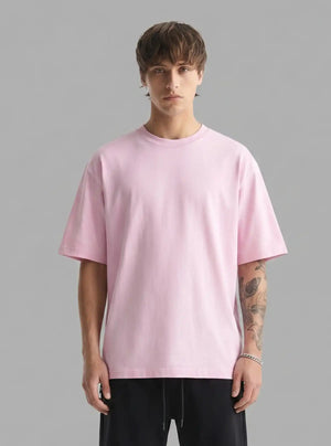 Promo Thread 220 GSM Cotton Oversized T-Shirts for Men | Premium Soft Fit Tee