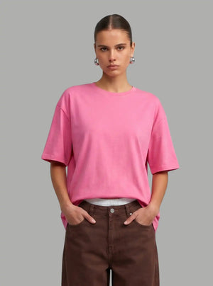 Promo Thread 220 GSM Cotton Oversized T-Shirts for Women | Premium Soft Fit Tee
