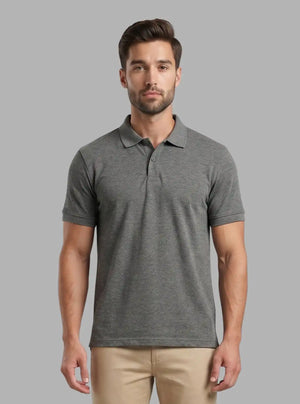 Promo Thread 240 GSM Cotton Polo T-Shirts for Men | Premium Regular Fit Cotton Polo