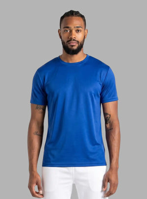 Promo Thread Saleena Dri Fit Polyester 160 GSM Round Neck T-Shirt for Men